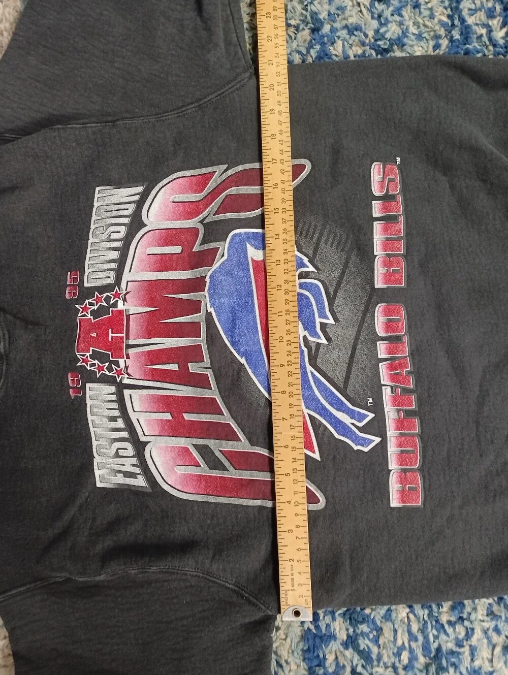 Vintage Salem Sportswear Buffalo Bills NFL 1995 Crewneck Sweatshirt Men's
